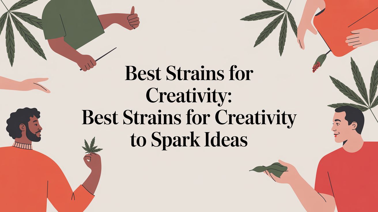 Best Strains for Creativity: best strains for creativity to spark ideas