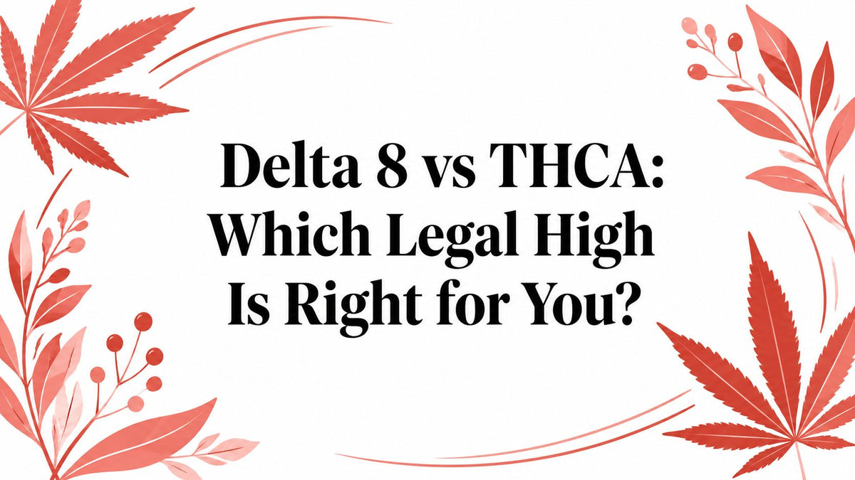 Delta 8 vs THCA: Which Legal High Is Right for You?