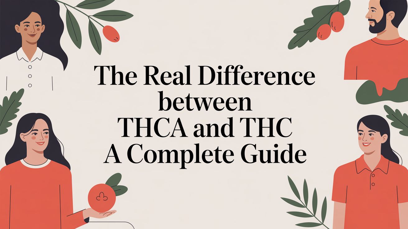 The Real Difference Between THCA and THC A Complete Guide