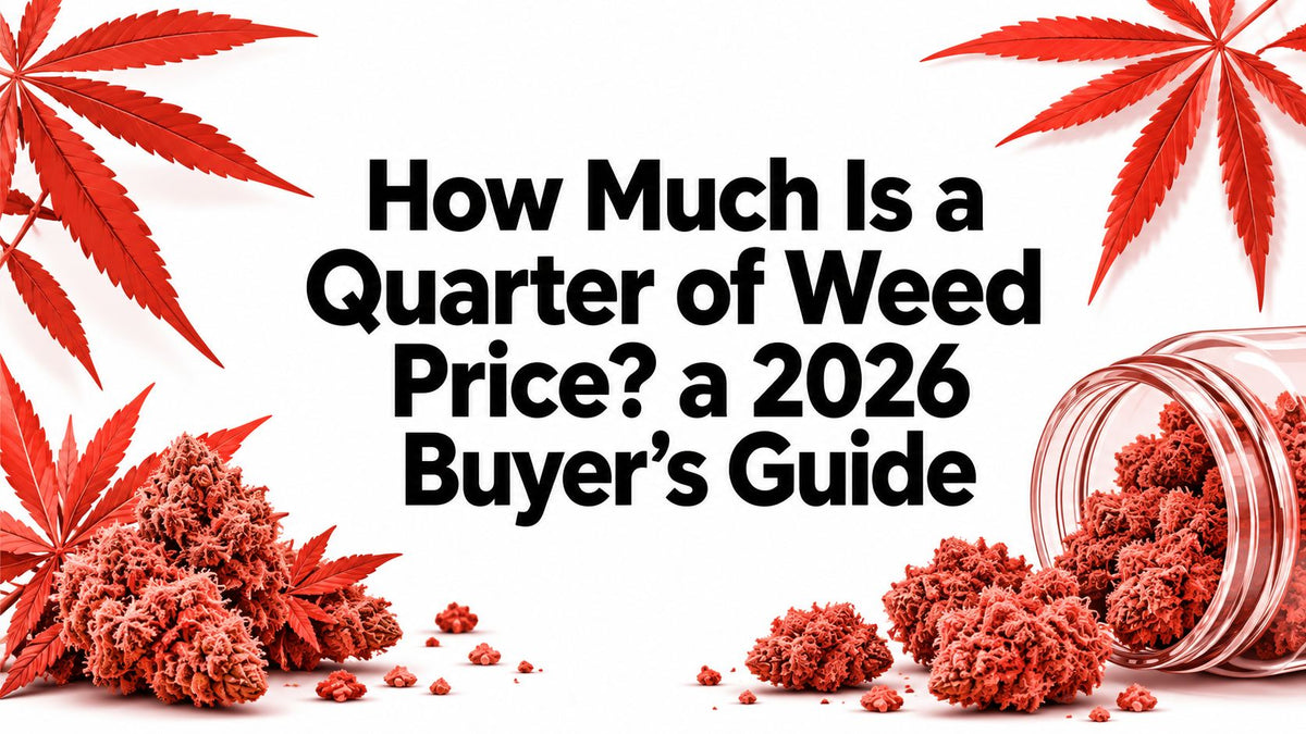 How Much Is a Quarter of Weed Price? a 2026 Buyer's Guide