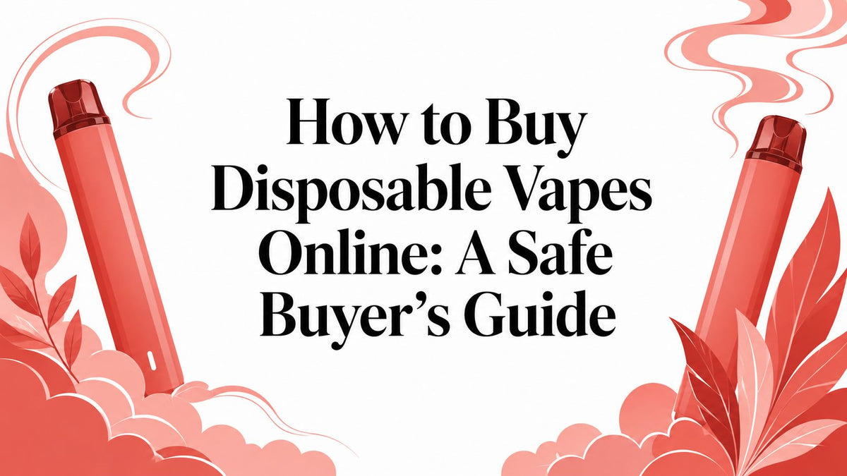 How to Buy Disposable Vapes Online: A Safe Buyer's Guide
