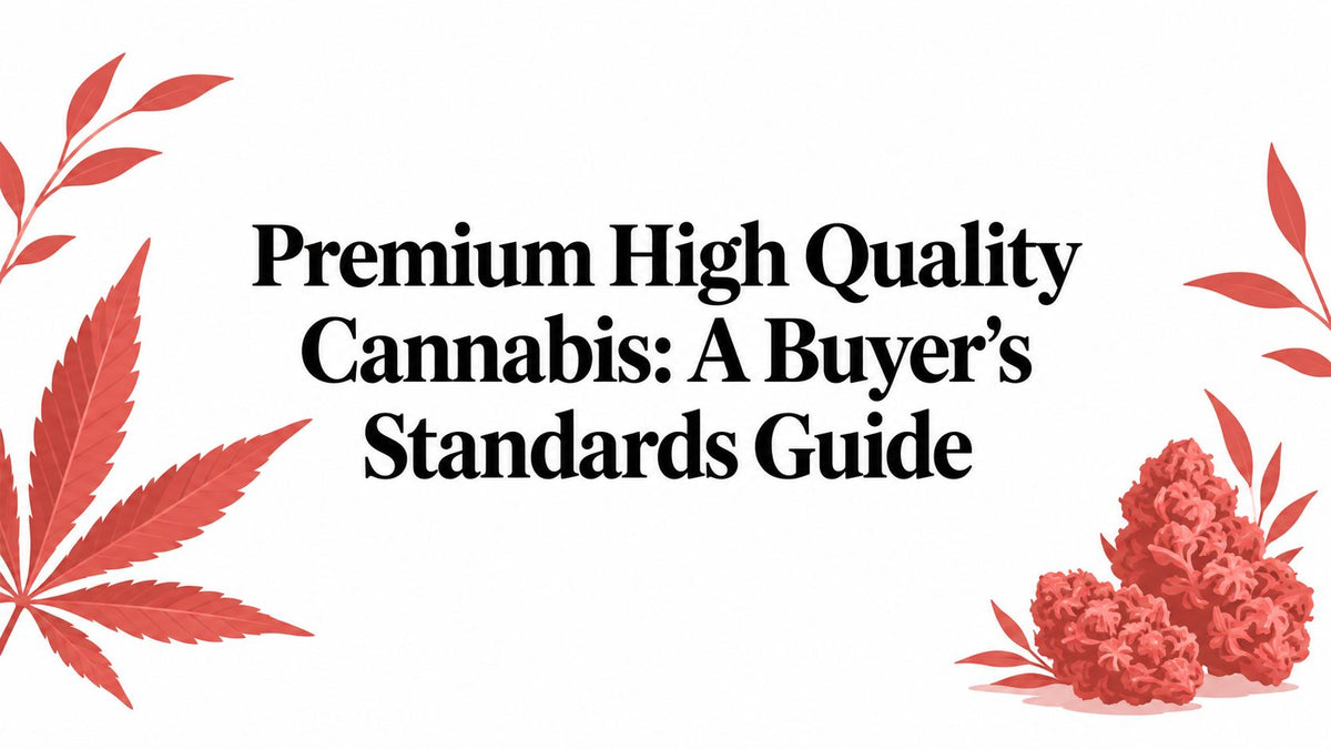Premium High Quality Cannabis: A Buyer's Standards Guide