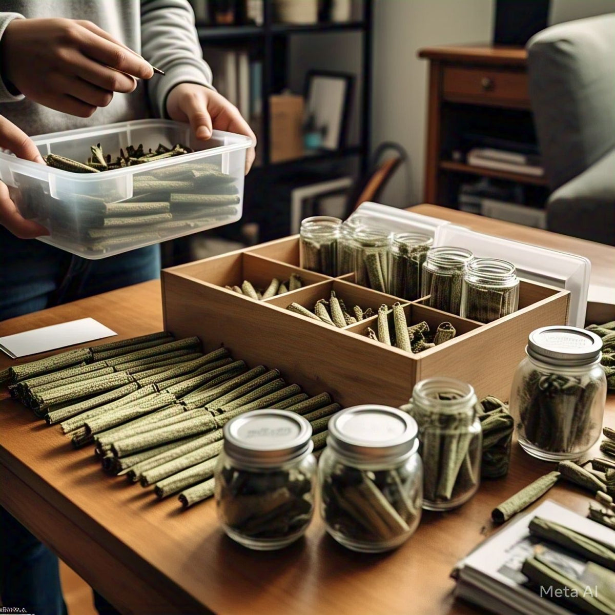 Storing THCA Pre