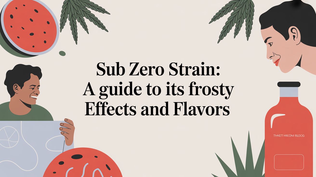 Sub Zero Strain A Guide to Its Frosty Effects and Flavors