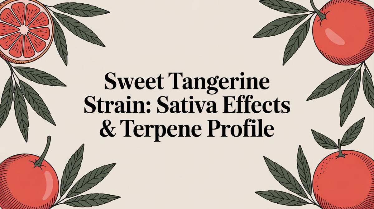 Sweet Tangerine Strain: Sativa Effects & Terpene Profile