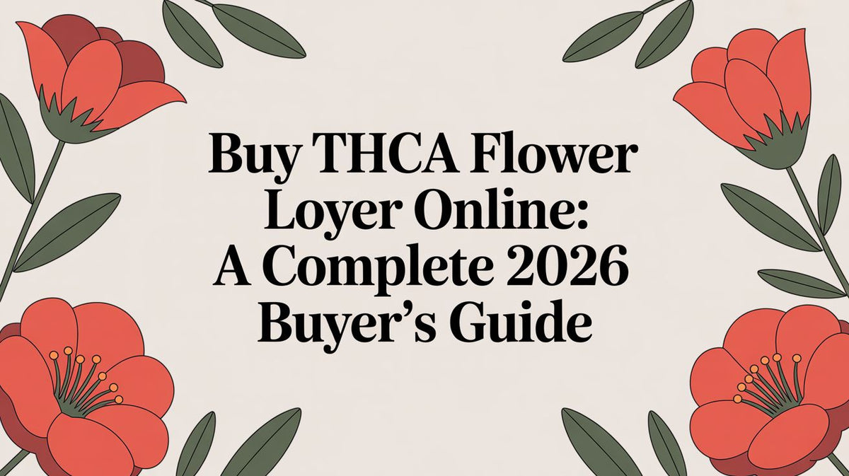 Buy THCA Flower Online: A Complete 2026 Buyer's Guide