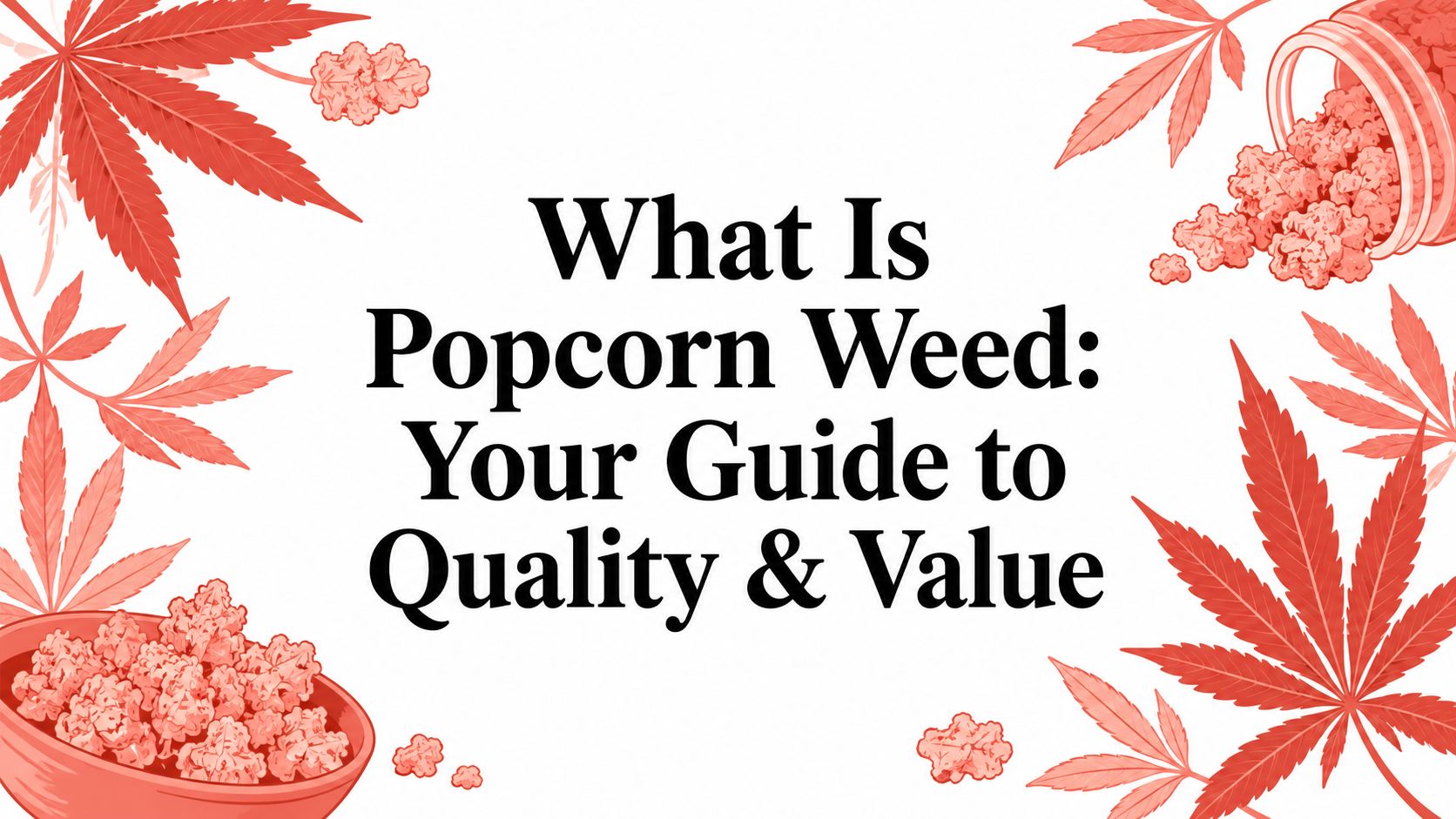 What Is Popcorn Weed: Your Guide to Quality & Value