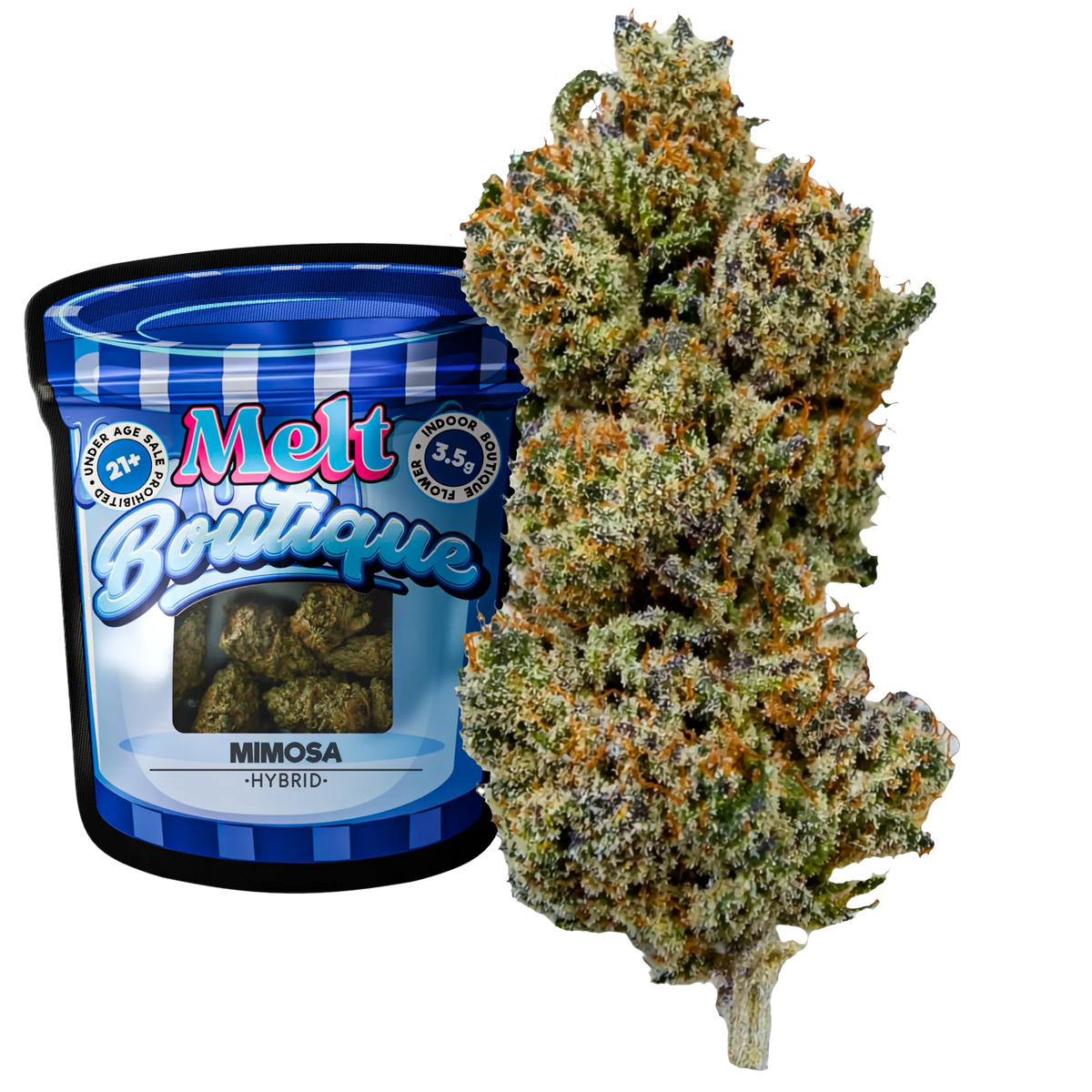 Mimosa Sativa boutique craft THCA flower 3.5g