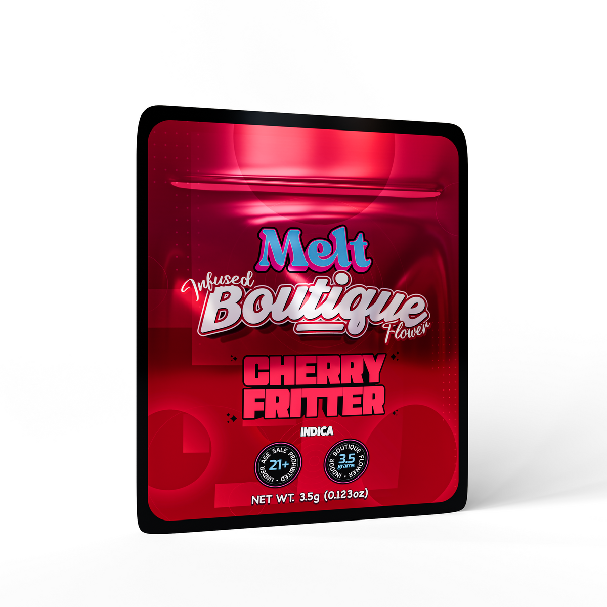 Cherry Fritter Hybrid THCA Flower - Infused Boutique Cannabis 3.5g| Relaxing Sweet Earthy Flavor