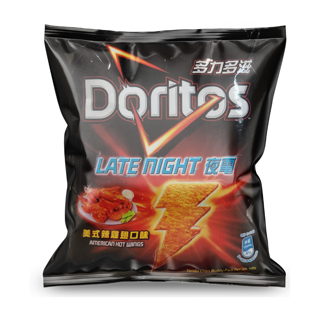 Doritos Late Night Hot Wings 48g — exotic import