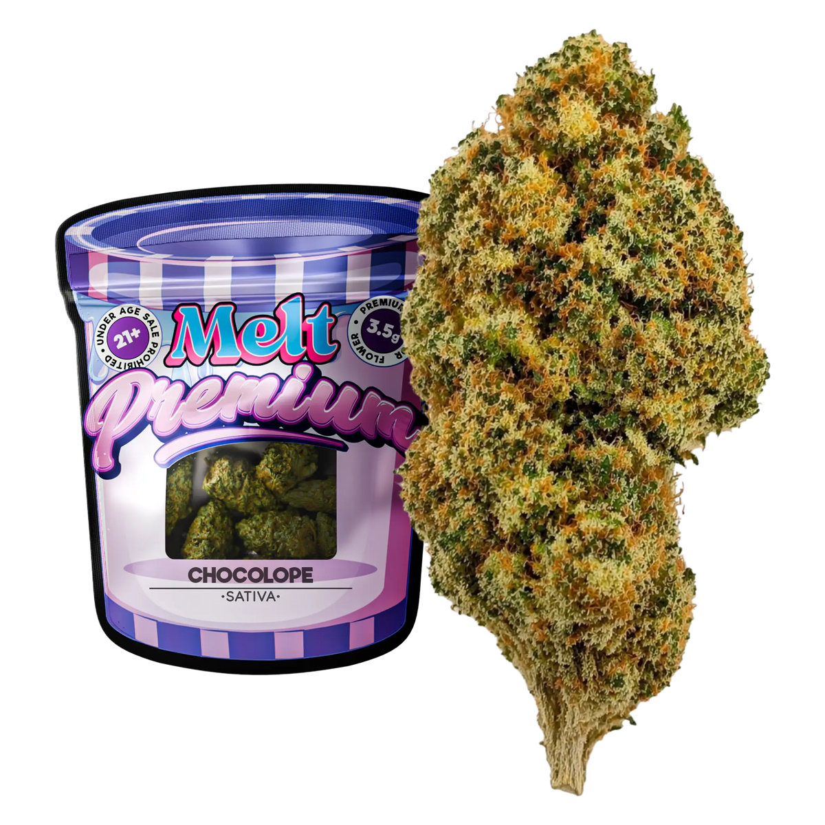 Chocolope Sativa premium indoor THCA flower 3.5g