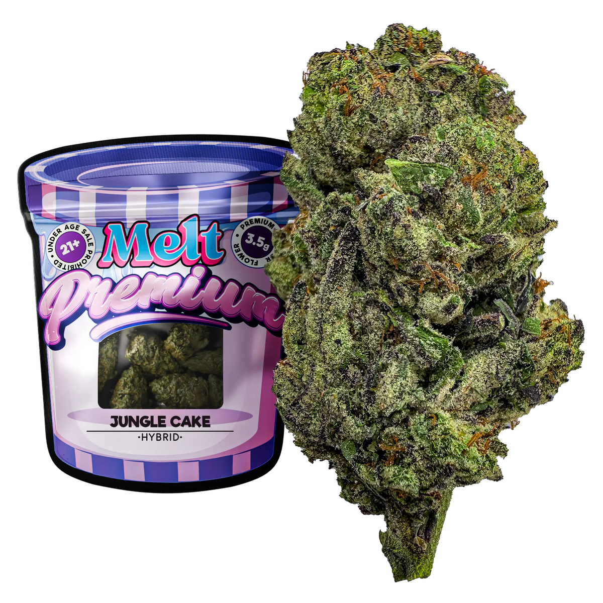 Jungle Cake Hybrid premium indoor THCA flower 3.5g