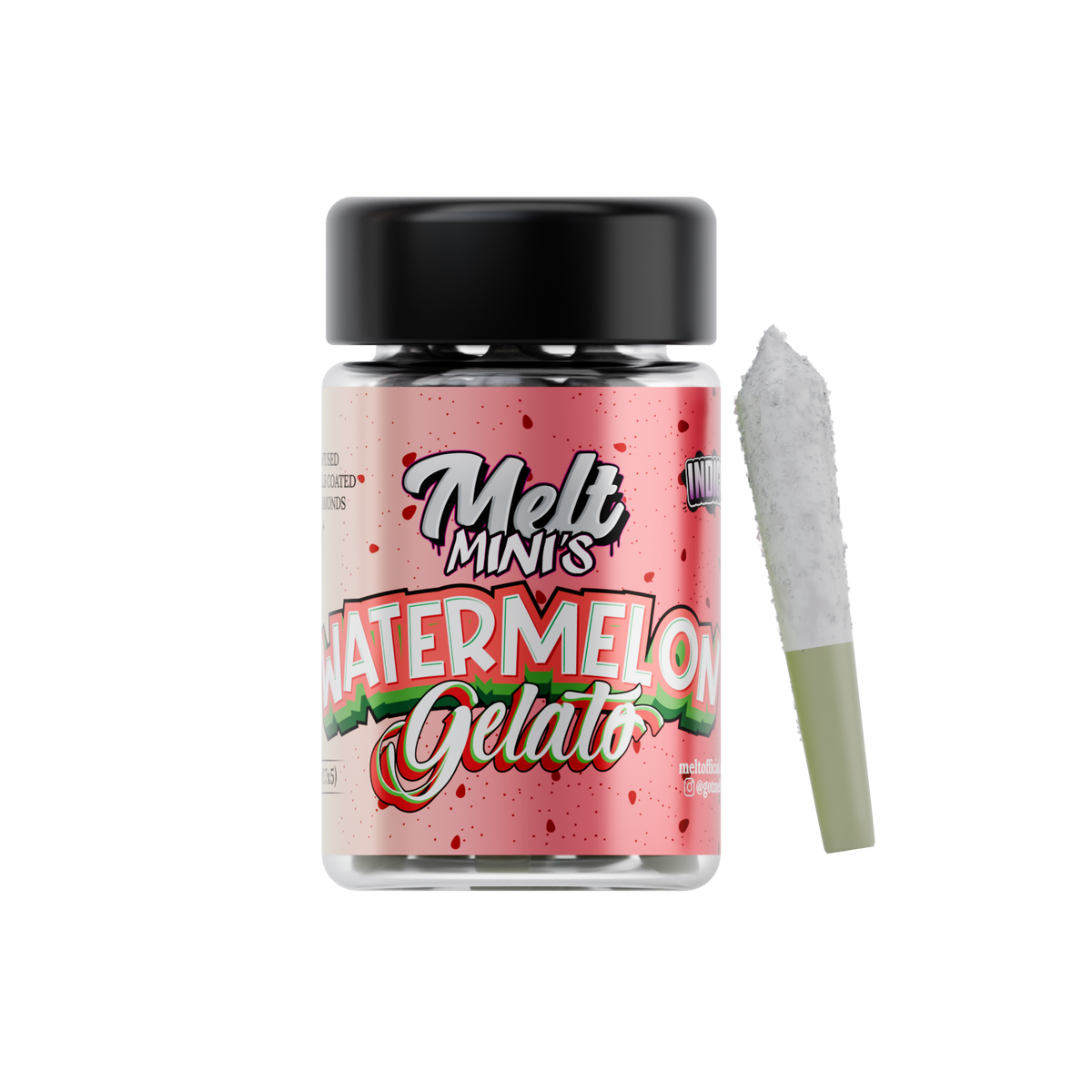 Watermelon Gelato Strain 5g | Premium THC-A Prerolls | MeltOfficial