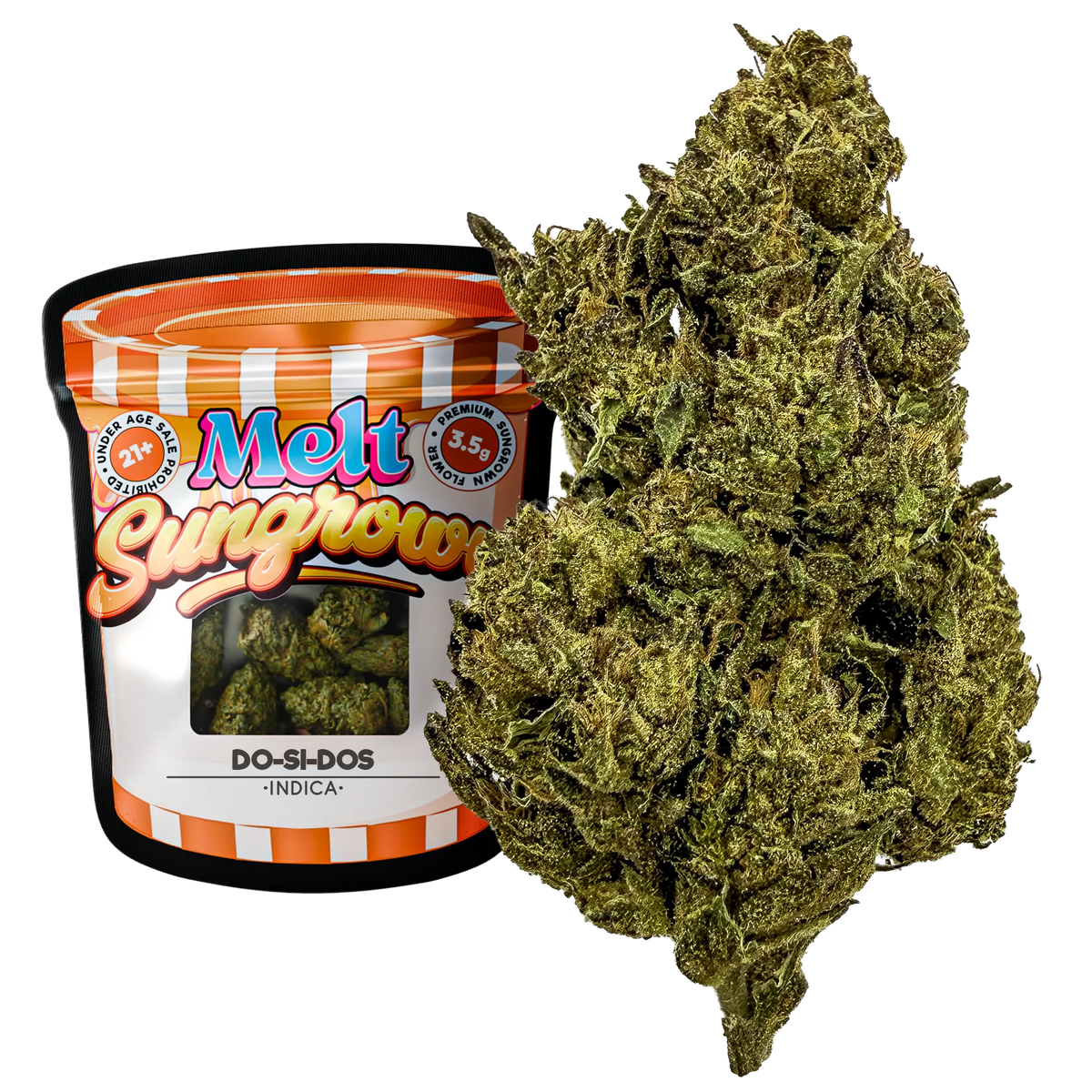 Do-Si-Dos indica sungrown THCA flower 3.5g