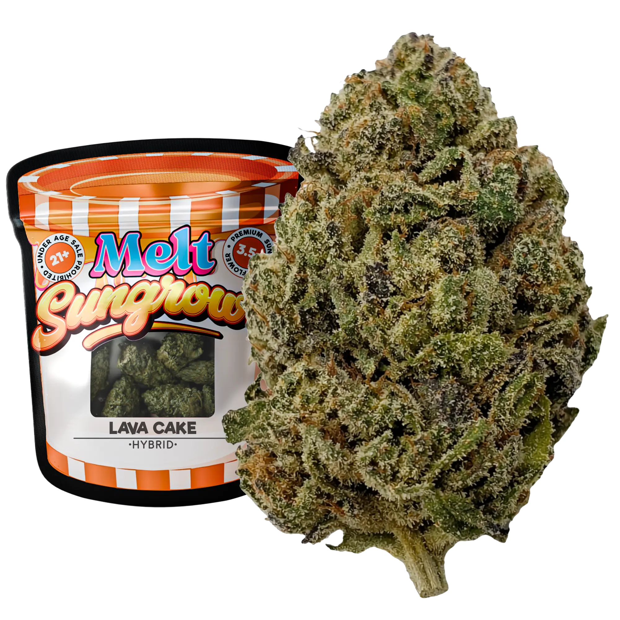 Lava Cake Indica sungrown THCA flower 3.5g