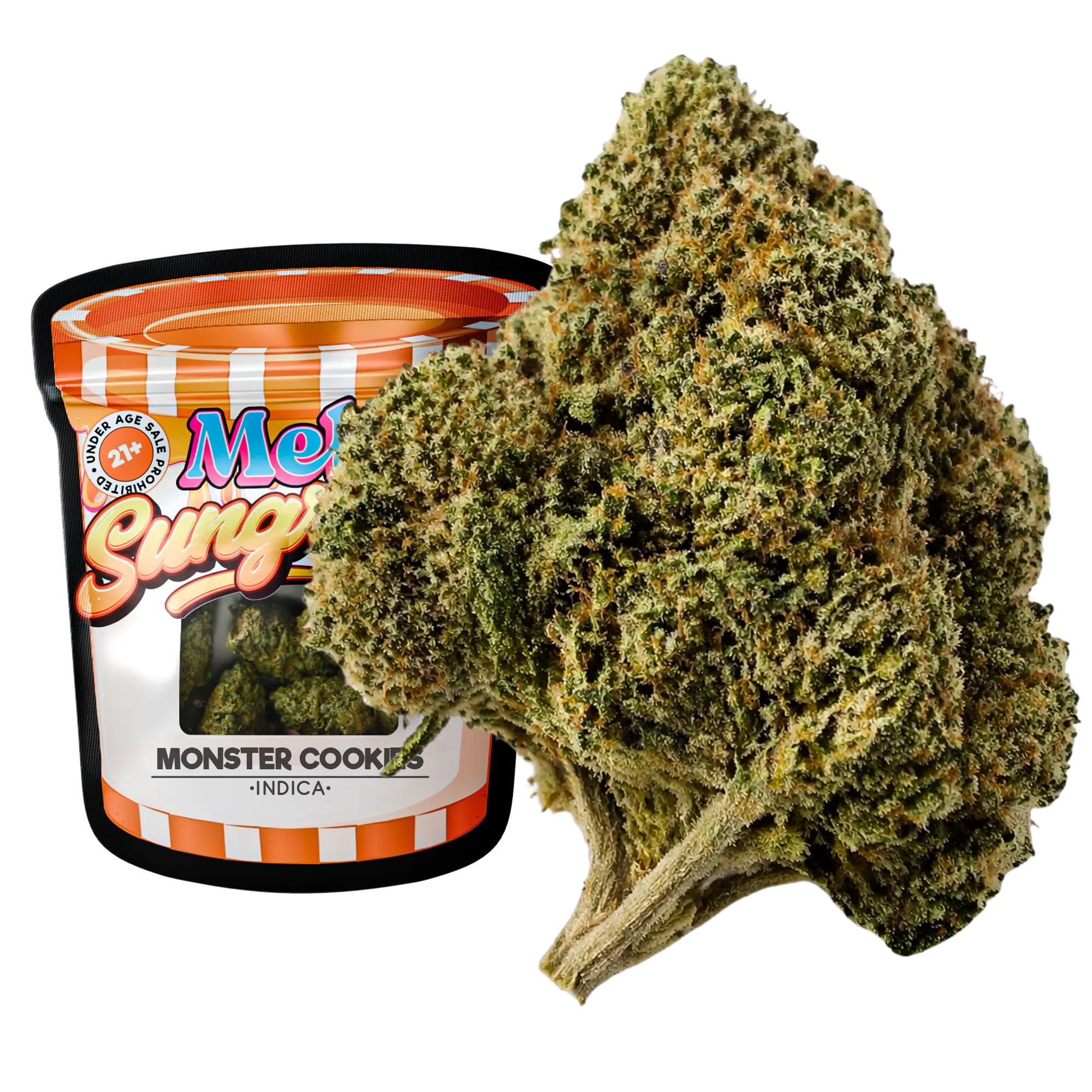 Monster Cookies Indica sungrown THCA flower 3.5g