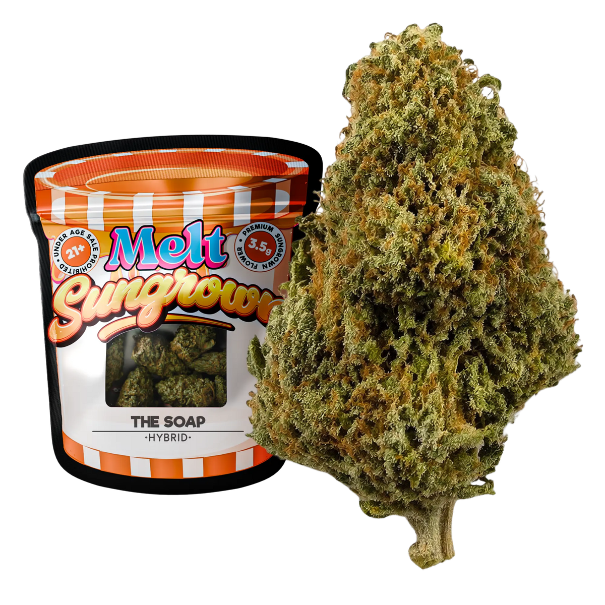 The Soap Hybrid sungrown THCA flower 3.5g