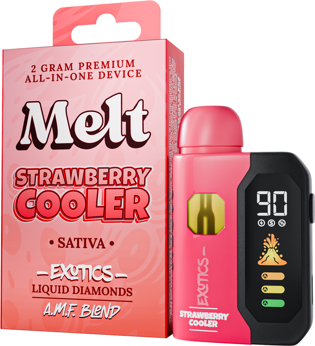 Strawberry Cooler AMF Blend All-In-One with Strawberry Citrus Flavor
