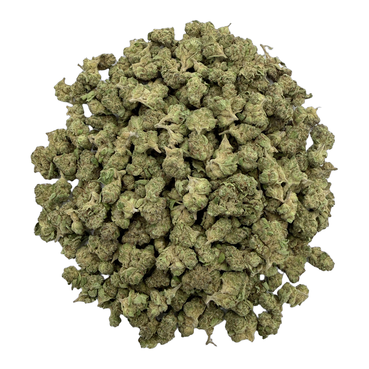 Cotton Candy Hybrid THCA smalls flower buds by Melt