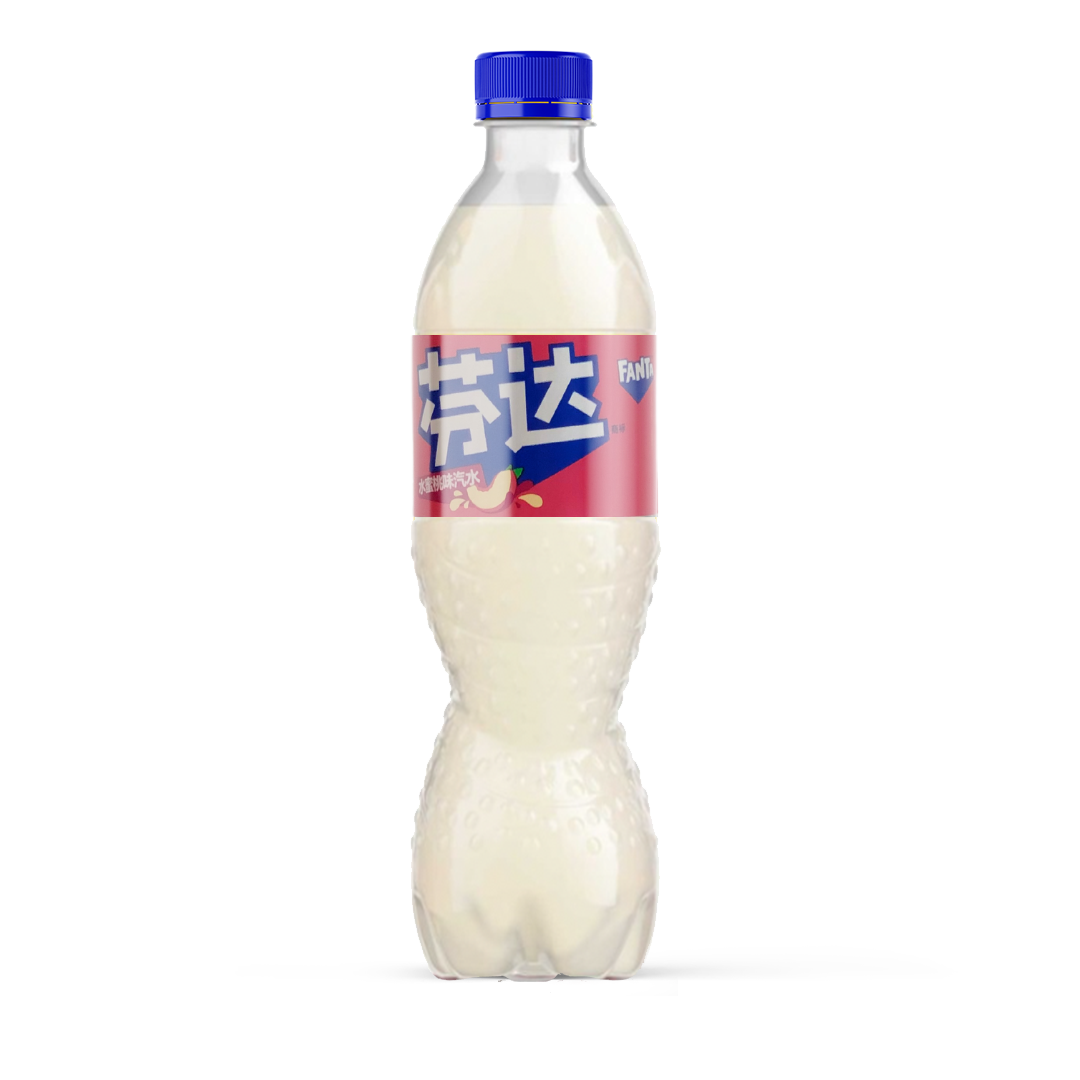 Fanta White Peach 500ml — exotic import